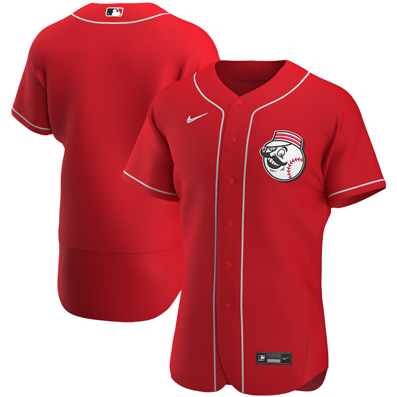 2020 MLB Men Cincinnati Reds Nike Red Alternate 2020 Authentic Team Jersey 1
